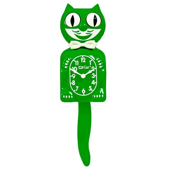 Classic Green Kit-Cat Klock clock - Picture 1 of 2